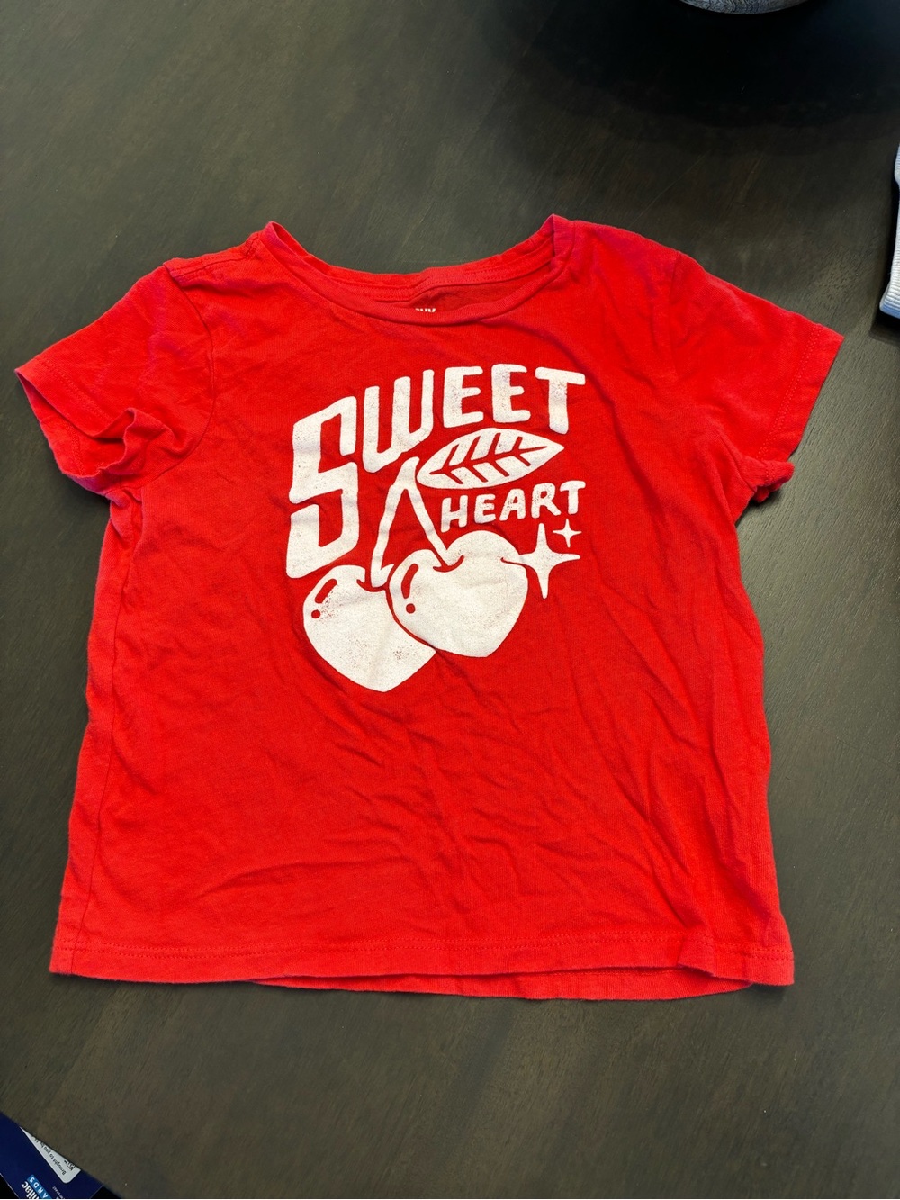 Old Navy Red Short-Sleeve 'Sweet Heart' Graphic Tee